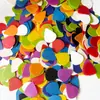 Púas de guitarra de celulosa al por mayor, púas mate, púas de guitarra de color sólido ABS, colores personalizados disponibles, fabricante al por mayor