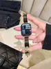 Nueva Correa de Reloj Curva Minimalista de Resina y Metal Adecuada para Apple Watch iWatch Décima Segunda Generación 11/10