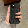 Capa de telefone de cor sólida para iPhone16promax Apple 14 Advanced 13 Plissado 11 Feminino 15 Internet Popular Soft Full Bag