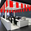 Banderas de mano, Banderas pequeñas, Banderas rojas pequeñas de mano, Banderas de manivela, Banderas rojas, Banderas de mano para exteriores, Banderas decorativas de grupo para el Día Nacional