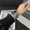 Adecuado para Huawei Gt7/5 Correa de Reloj en Forma de Cruz Watch6 Moda Otoño e Invierno Versátil Correa de Muñeca de Mezclilla para Niñas