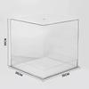 Caja de flores acrílicas para el Festival de la Diosa, caja de regalo transparente con rosas eternas, caja de flores cuadrada, caja de regalo con flores