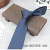 Corbata Literaria Estilo Hong Kong Atada a Mano para Hombre con Patrón Retro Británico 7cm Patrón Formal de Negocios Moderna En Stock