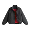 Chaqueta de moda para hombre Jianheng Transfronteriza Estilo Americano Tendencia Ropa de Alta Gama Cortavientos Primavera y Otoño Cuello Alto