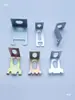 Panel de panal accesorios para techo integrados borde plano código de esquina aluminio gancho de colgado rápido de tres garras piezas de placa de presión tornillos endurecidos
