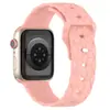 Pulseira Esportiva de Silicone para Apple com Padrão de Futebol iwatch1/2/3/4/5/6/7/8/se Pulseira
