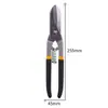 Herramienta Deli DL4371 acero de alto carbono tijera electrónica tijeras electrónicas multifuncionales tijera para lámina de aluminio tijera para hierro 10 pulgadas