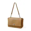 Bolsa Tote de Gran Capacidad, Bolso de Alta Gama para Viajes Diarios, Bolso Cruzado, Diseño con Cierre de Solapa para Mujer, Bolso de Cuero Genuino para Mujer, Bolso de Hombro
