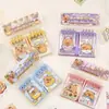 Set de Bloc de Notas Lindo de Granja de Cosecha Adorables Notas Adhesivas Desprendibles Papel de Mensaje de Oficina Cuaderno de Bolsillo Creativo