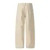 Yidao Vintage 2026 Primavera Nuevo Patrón de Espiga Retro Americano Estilo Old Money Color Sólido Rectos Casual Versátil Pantalones Largos
