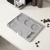 Tapete de Silicone Espesso Estilo Italiano para Máquina de Café, Tapete para Balcão de Bar, Tapete para Prensagem de Pó, Tapete para Armazenamento de Utensílios, Tapete Drenante para Conjunto de Chá - Venda Quente Transfronteiriça