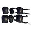 Equipamento de proteção para patinação infantil, patins de gelo, equipamento de proteção contra minas, conjunto de seis peças para patinação infantil e skate, cotoveleiras, joelheiras e protetores de pulso