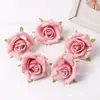 Flor artificial Cabeza de flor rosa Sirius material para corona hecha a mano diy Accesorios de fondo de pared de flores decorativas hechas a mano Mori