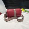 Bolso Cuadrado Retro Transfronterizo para Mujer, Textura de Color Sólido, Bolso de Hombro Único, Fácil y Elegante, Bolso Cruzado Simple para Mujer