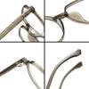 539 nuevas gafas ópticas ultraligeras TR90 con montura lisa, montura de gafas lisa con protección contra la luz azul roja de Fashion Net, venta al por mayor