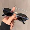 Gafas de Sol Estilo Retro Old Money para Mujer, Nuevas Gafas de Montura Ovalada de Moda con un Toque de Lujo, Gafas de Sol Polarizadas con Protección UV para Hombre