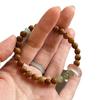 Pulsera de Cuentas Envueltas en los Dedos "Qingmu", Exquisita y Elegante, Alto Valor Estético, Nuevo Estilo Chino, Accesorio de Muñeca de Círculo Único Estilo Antiguo