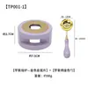 Horno Fundidor de Sellos de Cera en Colores Macaron, Herramienta Fundidora de Sello de Cera de Madera, Horno para Derretir Cera, Gránulos de Cera y Accesorios Relacionados