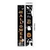 Horror Transfronteiriço da Amazon Fornecedor Fabricante de Couplets Temáticos de Halloween Decoração de Festa de Evento de Halloween Cortina de Porta Pendurada