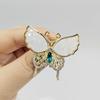 Joias de Liga Borboleta Ousada Broche Elegante Versátil Brilho Diamante Broche de Roupa Acessórios Anti-luz