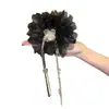 Elegante Pin de Borla de Loto Reductor de Edad de Alta Gama Acrílico Versátil Uso Diario Retro Popular Accesorios para el Cabello para Mujeres