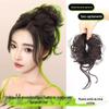 Peruca Coque de Cabelo Kony para Mulheres, Coque Natural Fofo com Cabelo Real, Ferramenta de Penteado Coque Preguiçoso