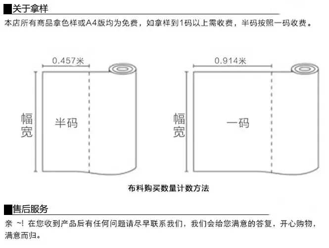 关于拿样