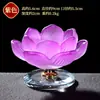 Vila Tibetana Lâmpada de Lótus Esmaltada de Sete Cores Suporte para Lâmpada de Manteiga Lâmpada para Interior de Casa Suporte para Velas para Oferecer ao Buda Lâmpada de Respeito ao Buda Ornamento