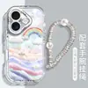 Adequado para Capa de Celular Apple 16 Menina Algodão Doce Coração Bolsa Completa iPhone13 Acrílico Menina Nova Resistente a Quedas