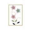 Decoraciones de pared metálicas florales degradadas colgante de pared para pared de fondo decoraciones de pared lujo ligero creativo hierro forjado para colgar en la pared fábrica venta al por mayor