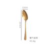 Cubertería de acero inoxidable 1010 transfronteriza, cuchillo, tenedor y cuchara para el hogar, cuchillo para bistec occidental, tenedor, cuchara de punta, cuchara de té, juego de cuatro piezas
