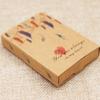 Caja de regalo pequeña con impresión a color marmolado creativo Caja de dulces hecha a mano Caja para boda Caja con cajón en stock