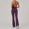 Conjunto de Roupas de Yoga Qiusa Anti-Rugas Invisíveis, Roupa de Fitness de Cintura Alta Justa de Secagem Rápida, Conjunto Esportivo para Corrida Feminino