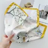 Bufanda Nueva Estilo Coreano 2026 para Mujer, Bufanda Delgada de Seda para Primavera y Verano, Bufanda Cuadrada Pequeña Moderna y Elegante, Protección para el Cuello, Bufanda Pequeña Versátil para el Cuello
