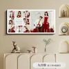 Impresión de fotos de vestidos de boda, marco de fotos personalizado, ampliación de retrato familiar, decoración de pared, mesita de noche de dormitorio, impresión y personalización de fotos de boda
