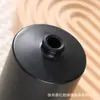 Frasco de Vidro Preto Fosco para Perfume em Estoque, Frasco Spray Cosmético Preto Bloqueador de Luz, Frasco Refil de Perfume de Encaixe 30ml 50ml