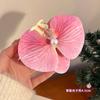 Atmosfera Super Fada Phalaenopsis Presilha de Cabelo Feminina Mori Lateral Bico de Pato Clipe Placa Traseira Presilha de Cabelo