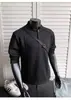 Camisa polo henley estilo americano masculina de manga comprida, nova blusa de outono e inverno, moletom de camada interna cleanfit