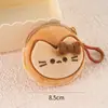 Porta-moedas Capivara Personalizado Desenho Animado Fofo Bolsa de Armazenamento Infantil Bolsa Pequena de Pelúcia Mini Carteira Atacado