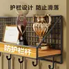 Estante para exhibir medallas de maratón, estante de almacenamiento de trofeos sin taladro, portacertificados de pared, colgador de llaves