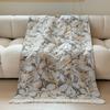 Novo produto: Toalha de Banho de Gaze com Borlas Jacquard Tingido no Fio de Quatro Camadas 100% Algodão, Xale Multifuncional, Cobertor, Toalha, Toalha de Banho Decorativa