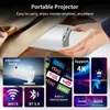 Projetor de barril HY300 mais vendido da TK, projetor portátil sem fio estilo casa 4K Android inteligente para uso doméstico