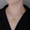 Collar Difeng s999 con cierre de seguridad de plata esterlina Fu para mujer, nuevo estilo chino, estilo nacional, collar con cierre de larga duración, famosa cadena de clavícula de estilo étnico