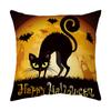 Funda de Almohada de Calabaza Funda de Cojín Tela de Piel de Durazno de Terciopelo Venta al por Mayor Estilo Nórdico Funda de Almohada para Sofá del Hogar Sin Relleno Extraíble y Lavable