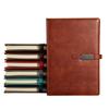 Caderno de Negócios com Fivela, Capa Espessa em Couro Sintético, Diário B5, Material de Escritório, Bloco de Notas A5, Planejador, Diário