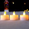 Vela electrónica LED de luz nocturna para decoración del hogar, venta al por mayor transfronteriza, iluminación de colores cálidos, diseño de festival, decoración de escritorio para bar