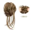 Peluca, accesorio para el cabello estilo europeo y americano, largo y voluminoso, postizo para mujer de aspecto natural, peinado de moño, moderno y versátil, nuevo en stock