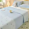 Lençol de Cama Acolchoado de Veludo Leite Espesso Peça Única 2025 Novo Cobertor de Edredom Individual Manta de Colchão de Lã Colcha