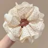 Gomas para el Cabello de Niña Gomas para el Cabello Intestino Grueso Estilo Coreano Gomas para el Cabello con Lazo Gomas Elásticas Duraderas de Alta Gama para Niñas