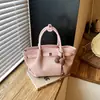 Bolsa transversal feminina vintage fosca de grande capacidade, bolsa de mão feminina estilo Maillard, bolsa para o dia a dia